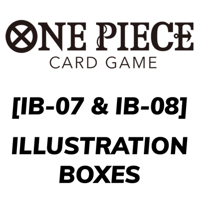 One Piece Card Game Illustration Boxes IB-07 and IB-08