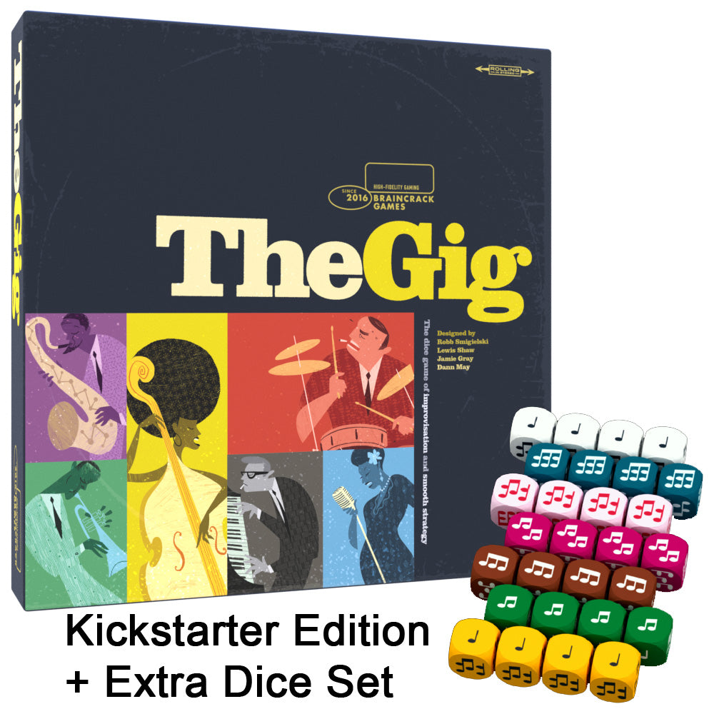 The Gig - A Dice-Rolling Jazz Game (Kickstarter Edition)