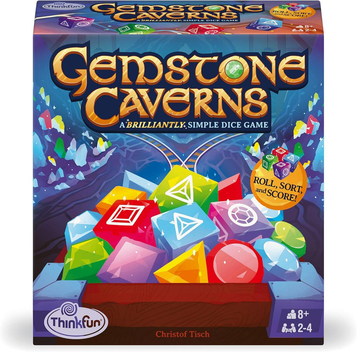 Gemstone Caverns - A Brilliantly Simple Dice Game [ThinkFun]