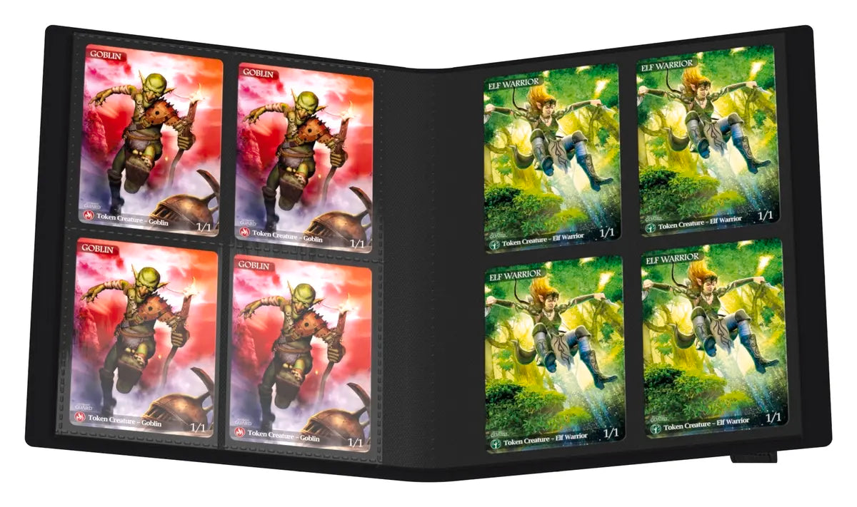 Ultimate Guard Flexxfolio 160 Folder - Black - 8-Pocket Standard-Size