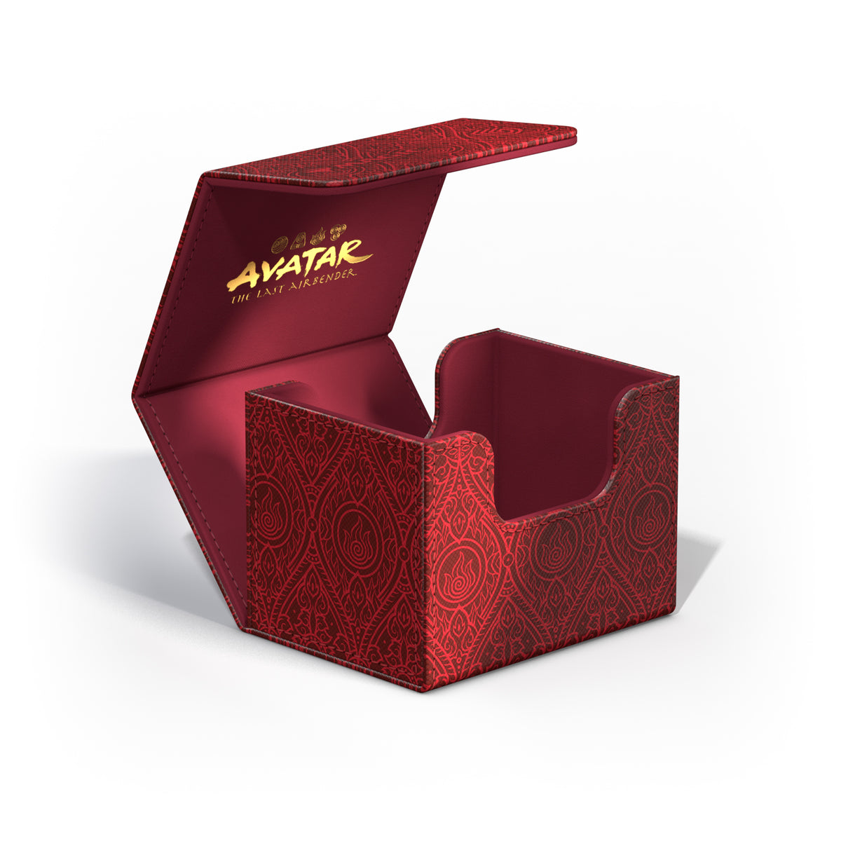 Ultimate Guard: XenoSkin Sidewinder 100+ Deck Box - Mana Symbol: Red (MTG: Avatar)