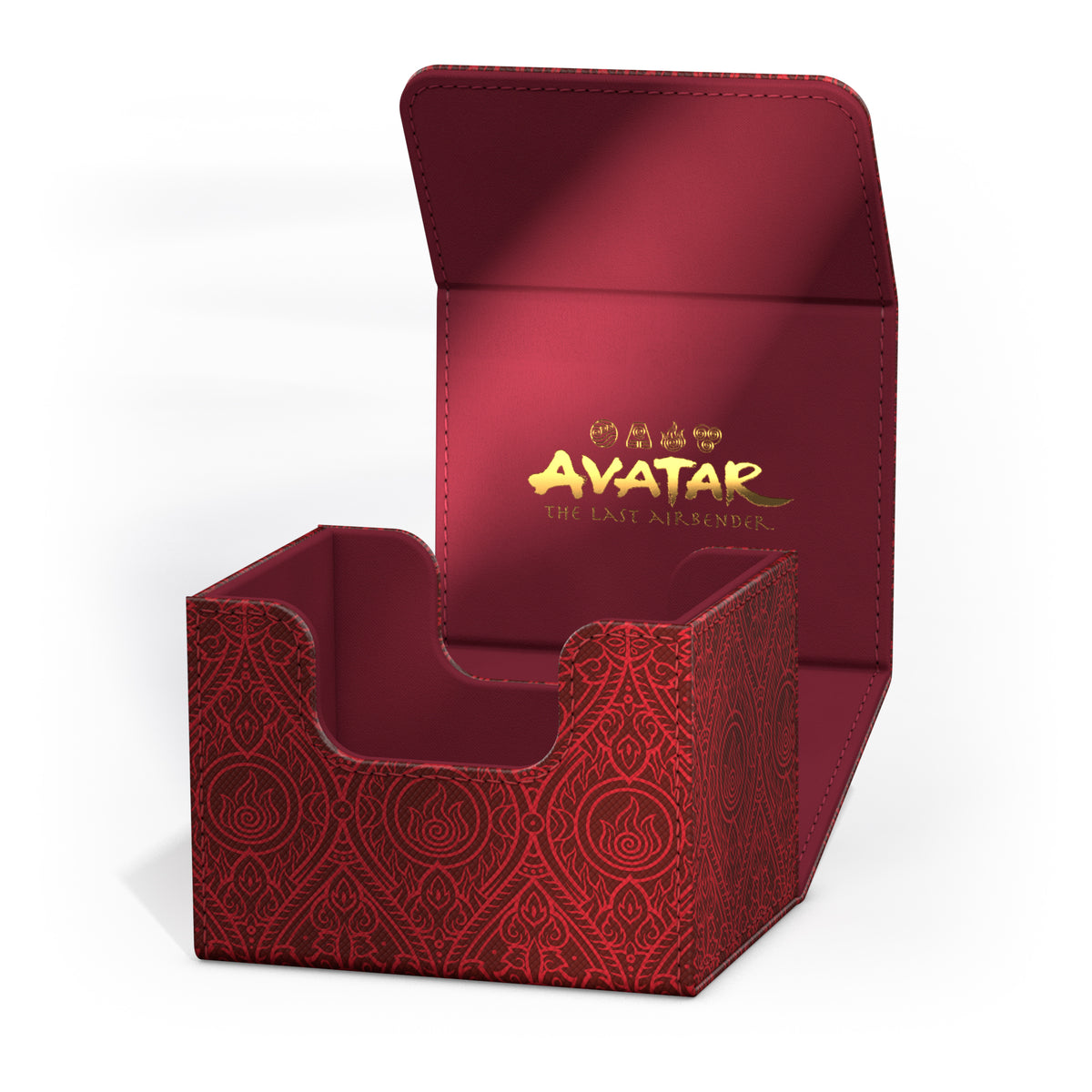 Ultimate Guard: XenoSkin Sidewinder 100+ Deck Box - Mana Symbol: Red (MTG: Avatar)