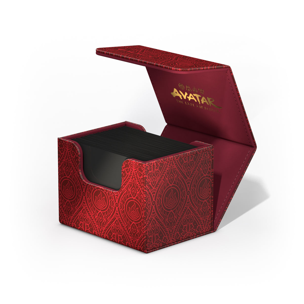 Ultimate Guard: XenoSkin Sidewinder 100+ Deck Box - Mana Symbol: Red (MTG: Avatar)
