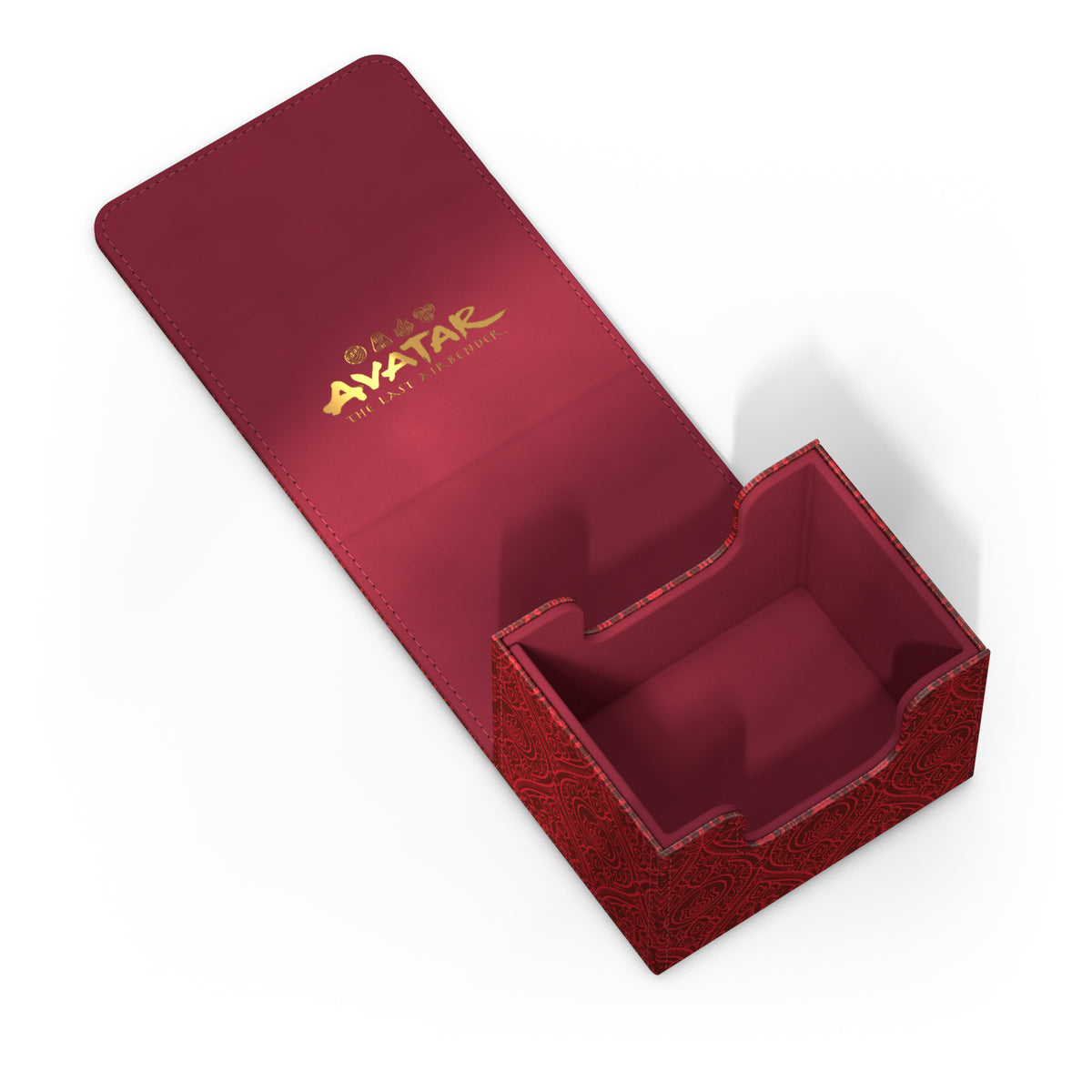 Ultimate Guard: XenoSkin Sidewinder 100+ Deck Box - Mana Symbol: Red (MTG: Avatar)