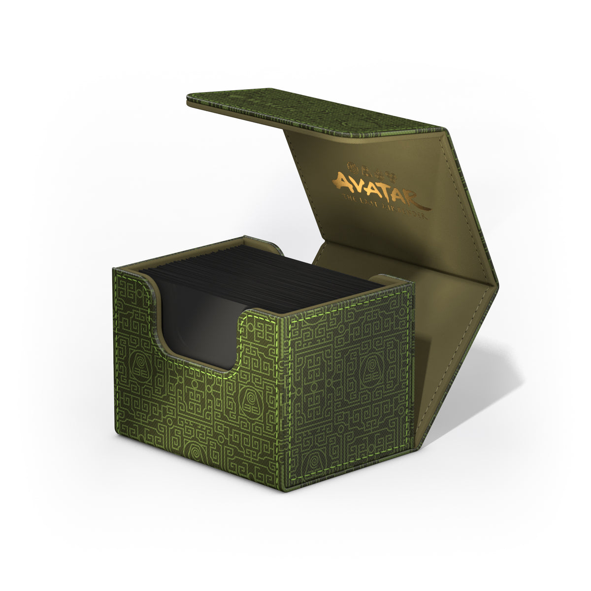 Ultimate Guard: XenoSkin Sidewinder 100+ Deck Box - Mana Symbol: Green (MTG: Avatar)