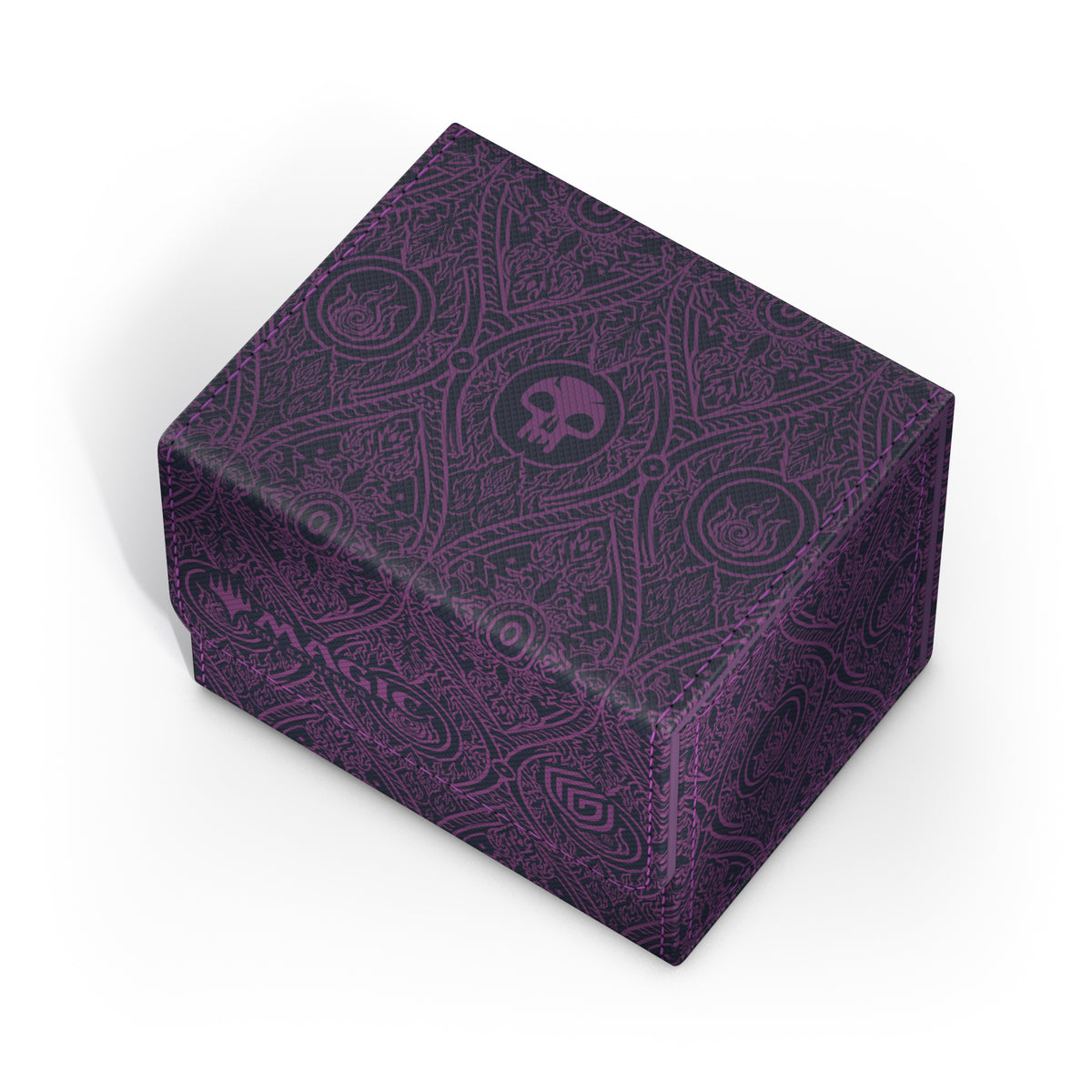 Ultimate Guard: XenoSkin Sidewinder 100+ Deck Box - Mana Symbol: Black (MTG: Avatar)