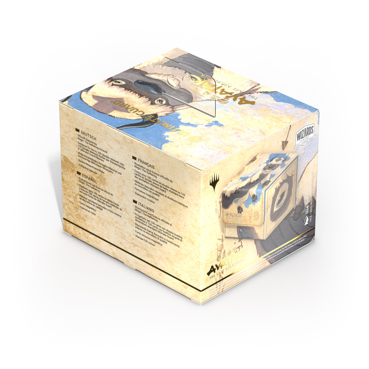 Ultimate Guard: XenoSkin Sidewinder 100+ Deck Box - Appa, Steadfast Guardian (MTG: Avatar)