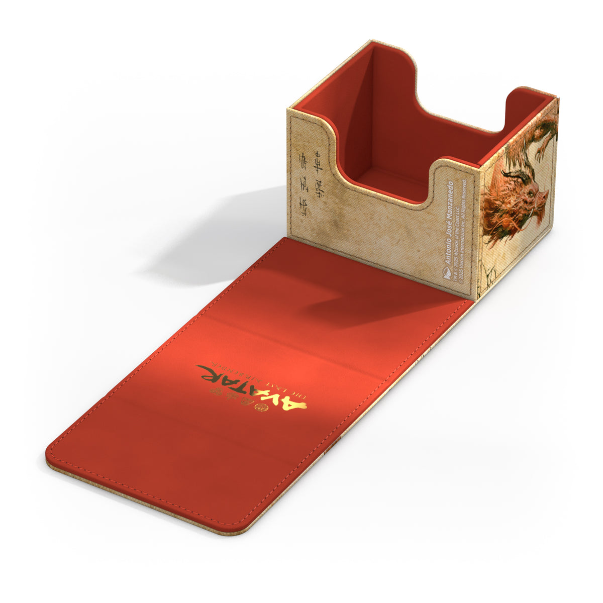 Ultimate Guard: XenoSkin Sidewinder 100+ Deck Box - Ran and Shaw (MTG: Avatar)