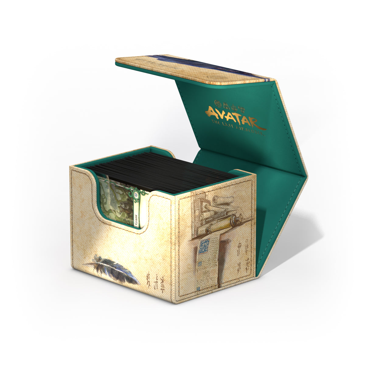 Ultimate Guard: XenoSkin Sidewinder 100+ Deck Box - Wan Shi Tong, Librarian (MTG: Avatar)