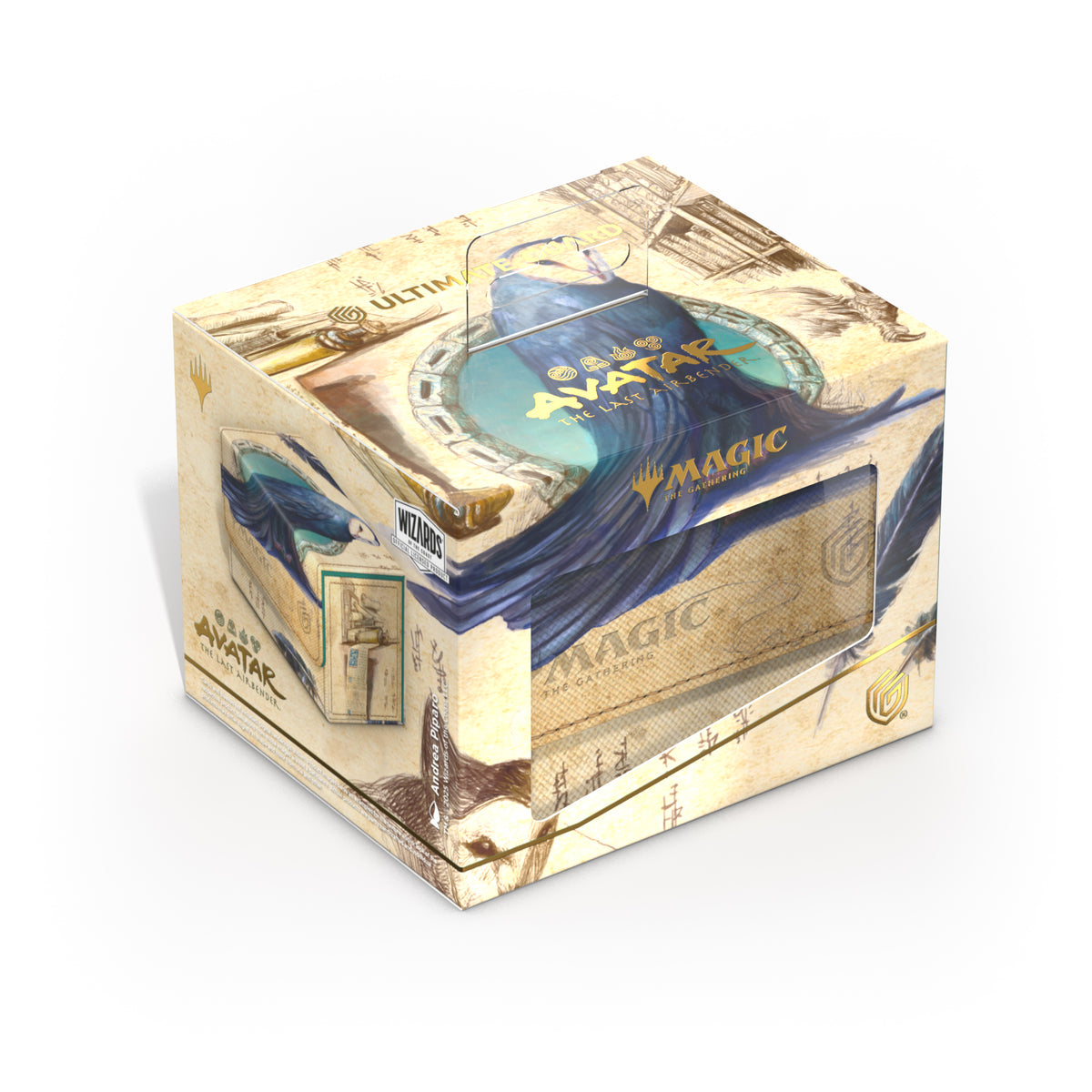 Ultimate Guard: XenoSkin Sidewinder 100+ Deck Box - Wan Shi Tong, Librarian (MTG: Avatar)