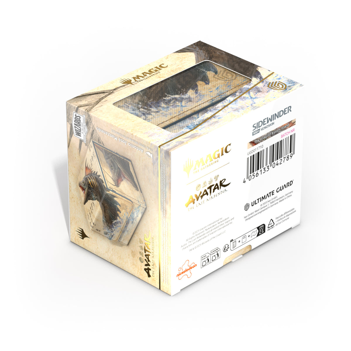 Ultimate Guard: XenoSkin Sidewinder 100+ Deck Box - The Unagi of Kyoshi Island (MTG: Avatar)