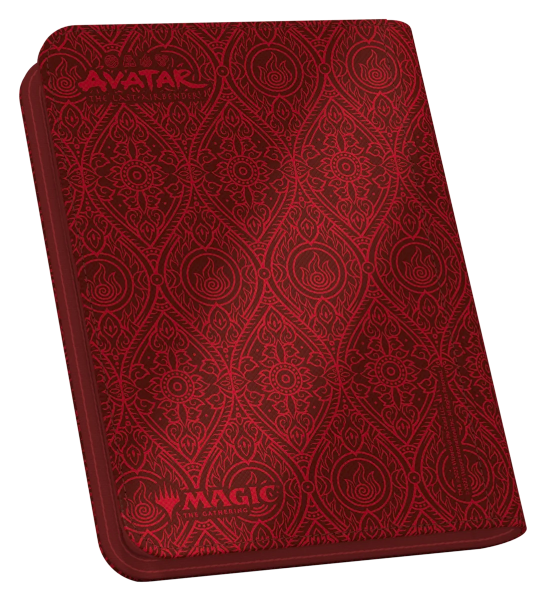 Ultimate Guard: XenoSkin Zipfolio 160 - Red Mana (MTG: Avatar)