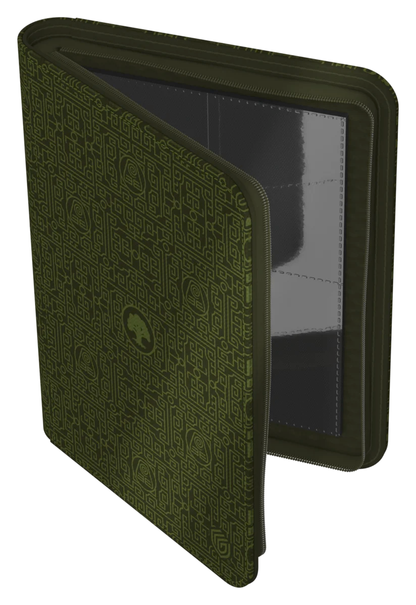Ultimate Guard: XenoSkin Zipfolio 160 - Green Mana (MTG: Avatar)