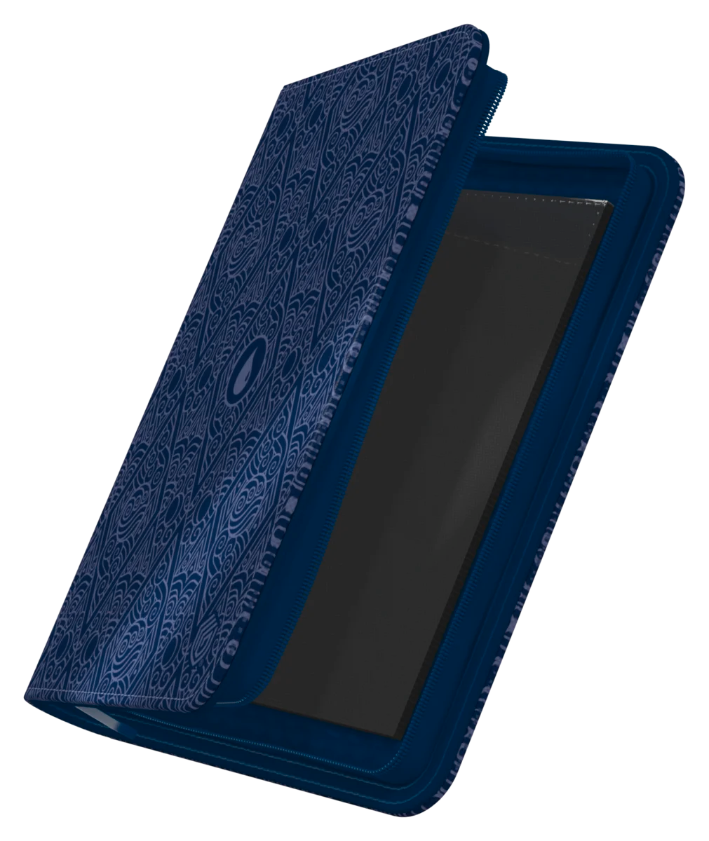 Ultimate Guard: XenoSkin Zipfolio 160 - Blue Mana (MTG: Avatar)