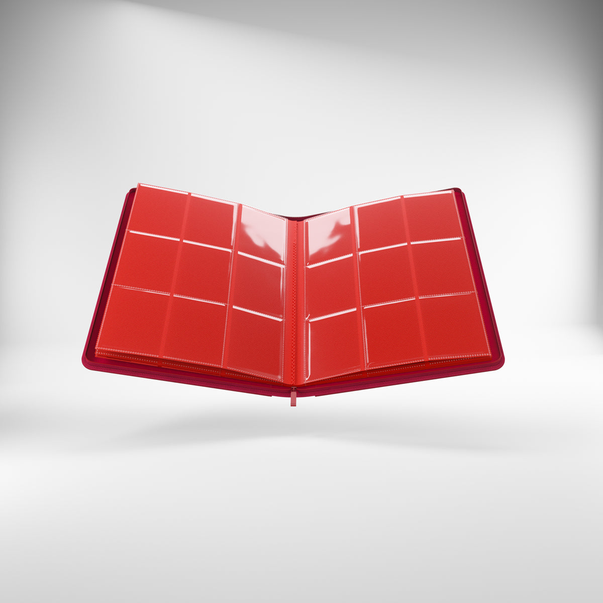 Gamegenic Zip-Up Album - Red - 18-Pocket Standard-Size