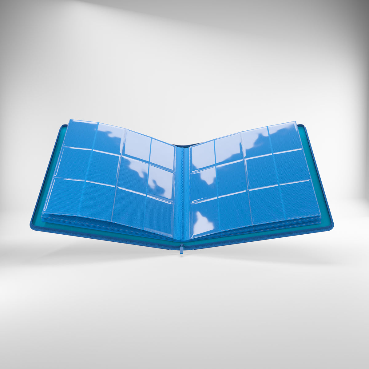 Gamegenic Zip-Up Album - Blue - 24-Pocket Standard-Size