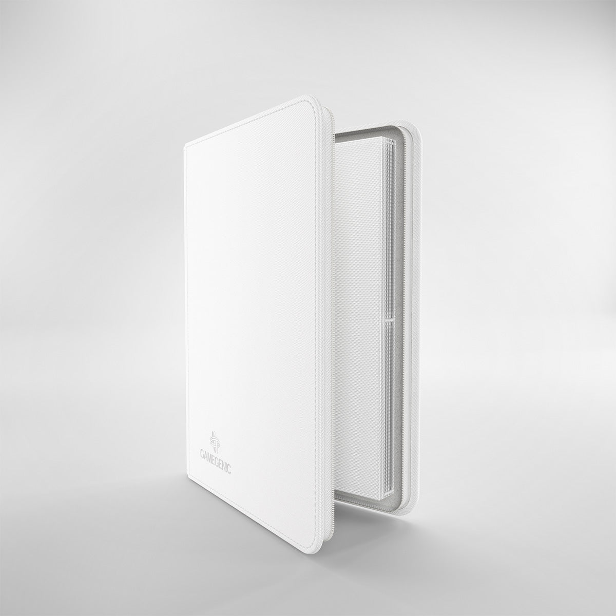 Gamegenic Zip-Up Album - White - 8-Pocket Standard-Size