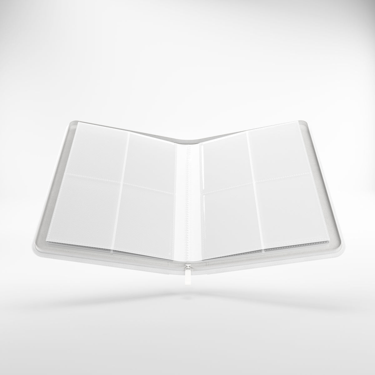 Gamegenic Zip-Up Album - White - 8-Pocket Standard-Size