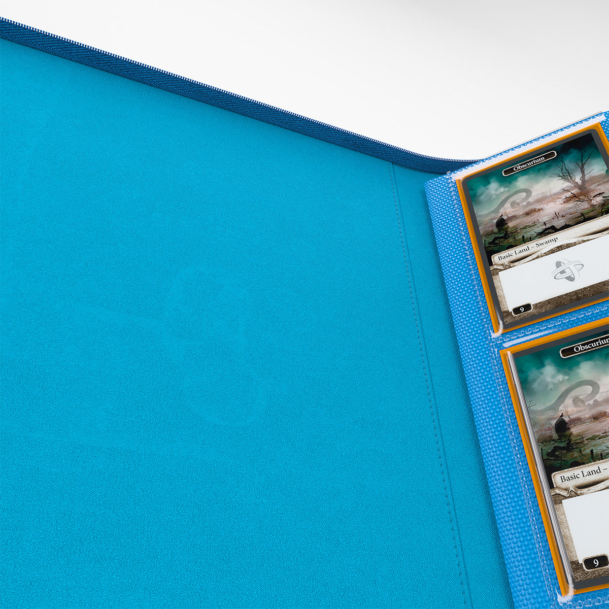 Gamegenic Zip-Up Album - Blue - 8-Pocket Standard-Size