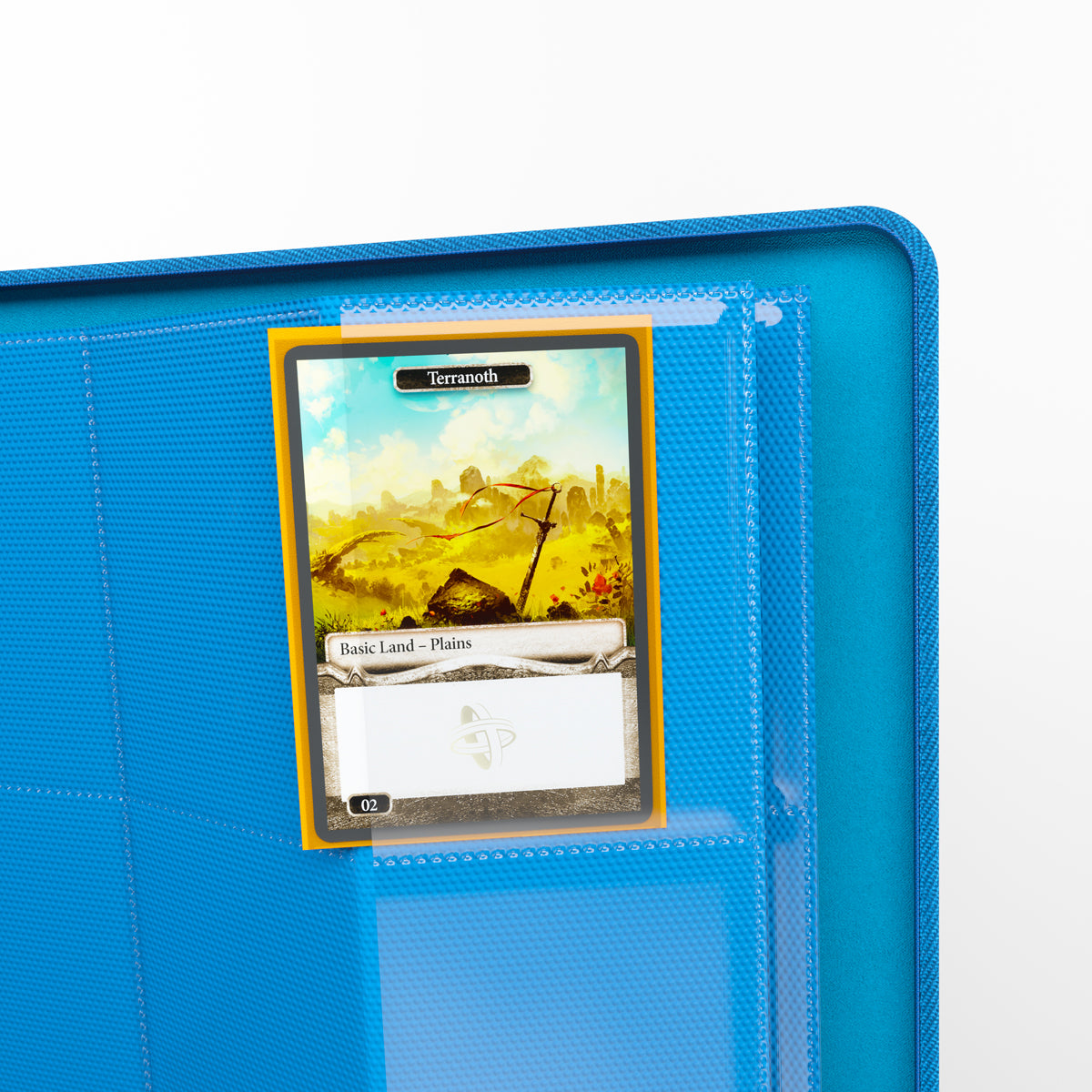 Gamegenic Zip-Up Album - Blue - 8-Pocket Standard-Size