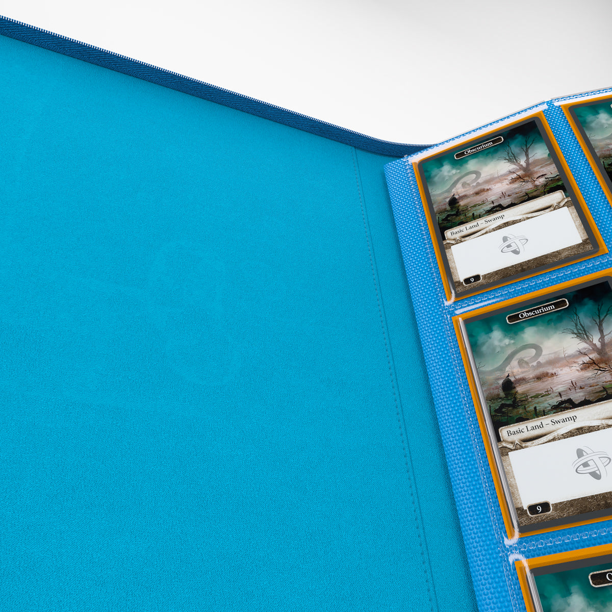 Gamegenic Zip-Up Album - Blue - 24-Pocket Standard-Size
