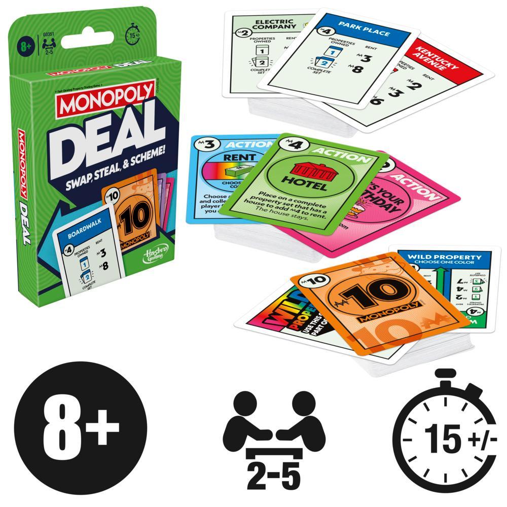 Monopoly Deal Card Game (2023 Refresh)