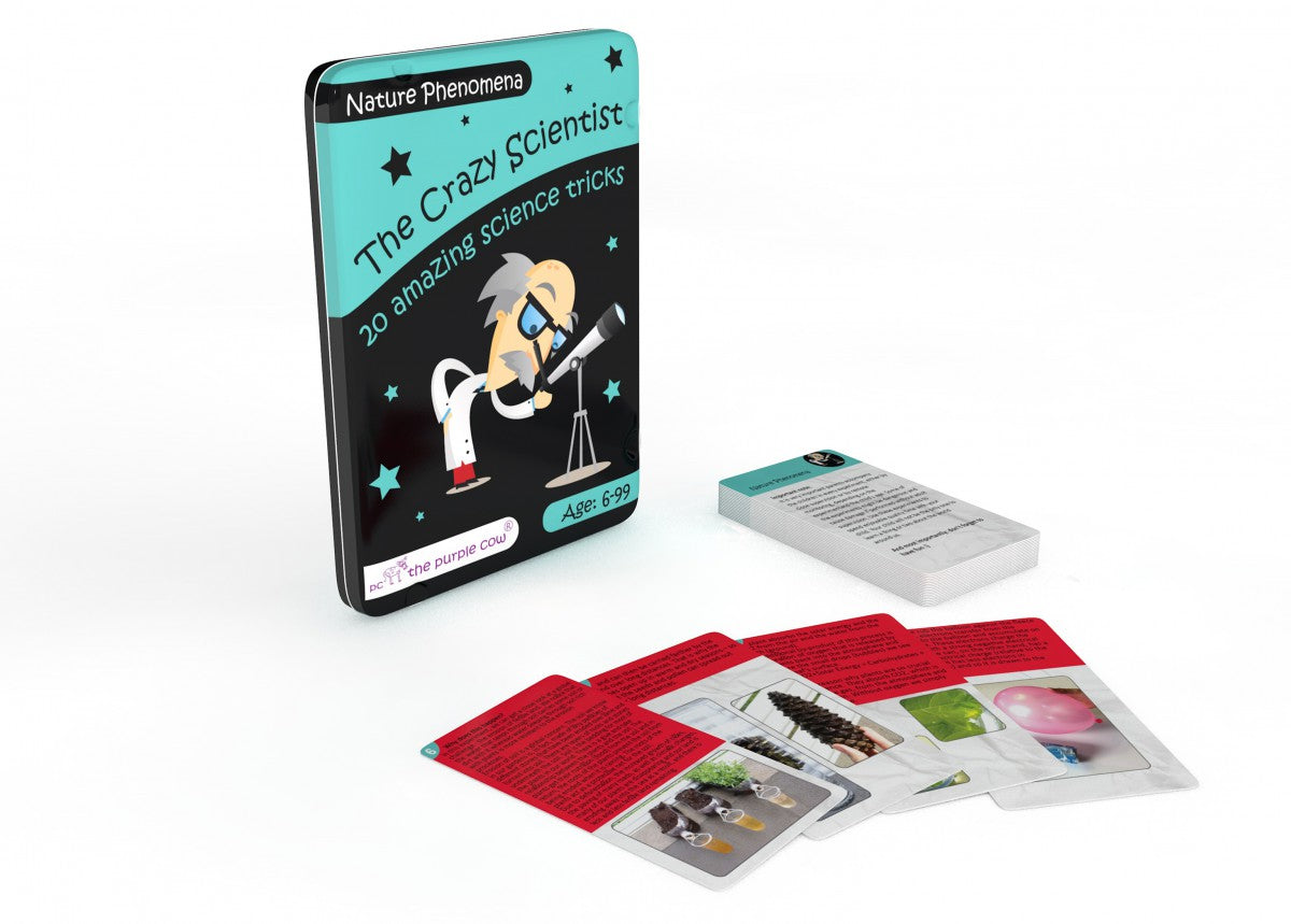 Nature Phenomena - The Crazy Scientist Science Tricks [The Purple Cow]