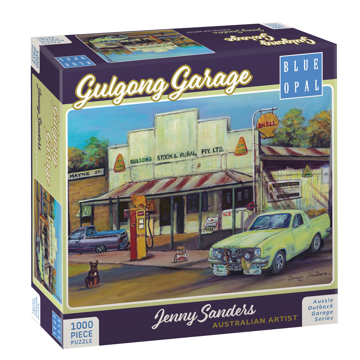 Jenny Sanders: Gulgong Garage 1000pc [Blue Opal Deluxe Puzzle]