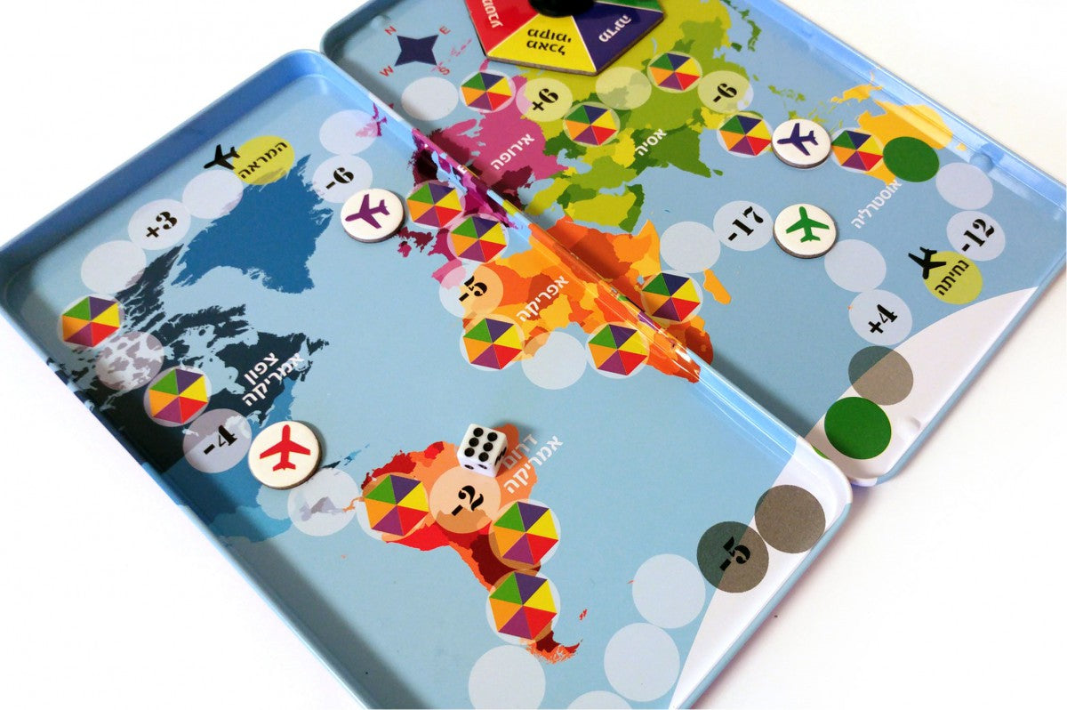 Magnetic Jet Setter - Travel Tin (The Purple Cow)