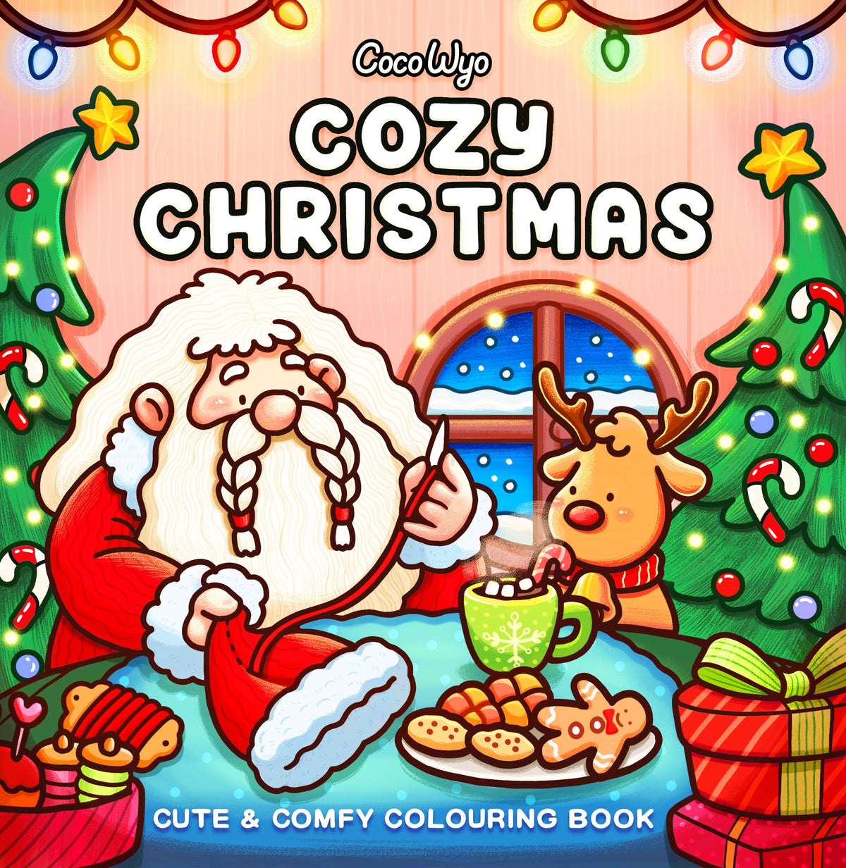 Cozy Christmas - Cute & Comfy Colouring Book [Coco Wyo]