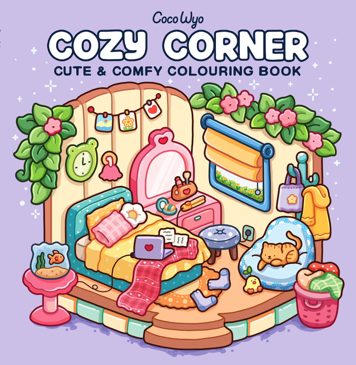 Cozy Corner - Cute & Comfy Colouring Book [Coco Wyo]