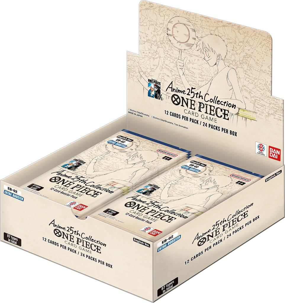 One Piece Card Game: Anime 25th Collection [EB-02] - Extra Booster Box