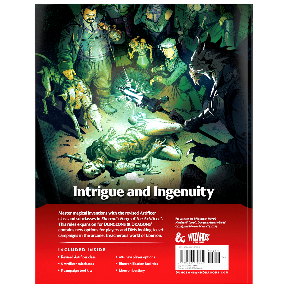 D&D Eberron: Forge of the Artificer - Rules Expansion