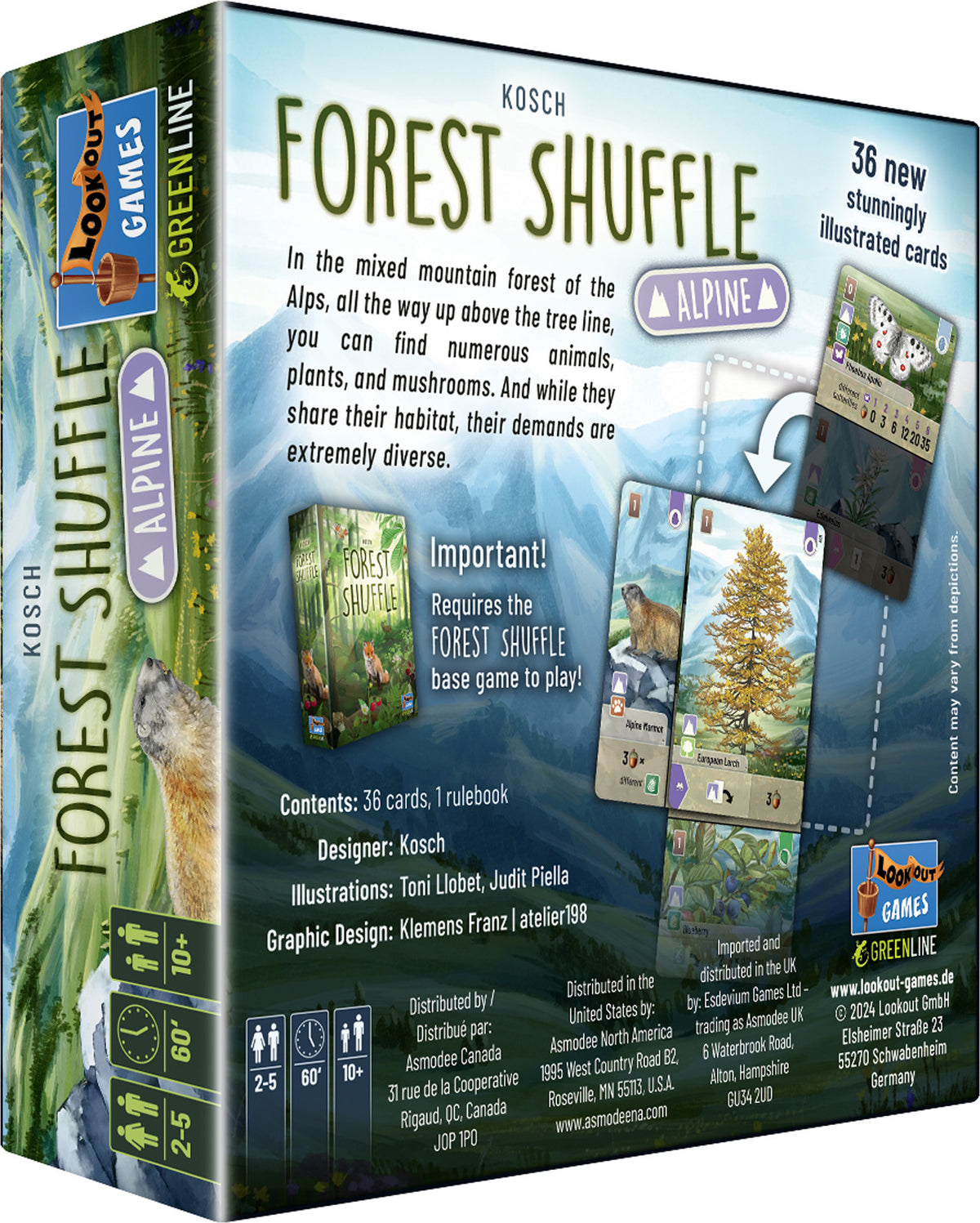 Forest Shuffle: Alpine (Expansion)