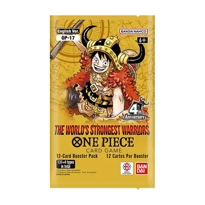 One Piece Card Game: The World's Strongest Warriors [OP-17] - Booster Pack