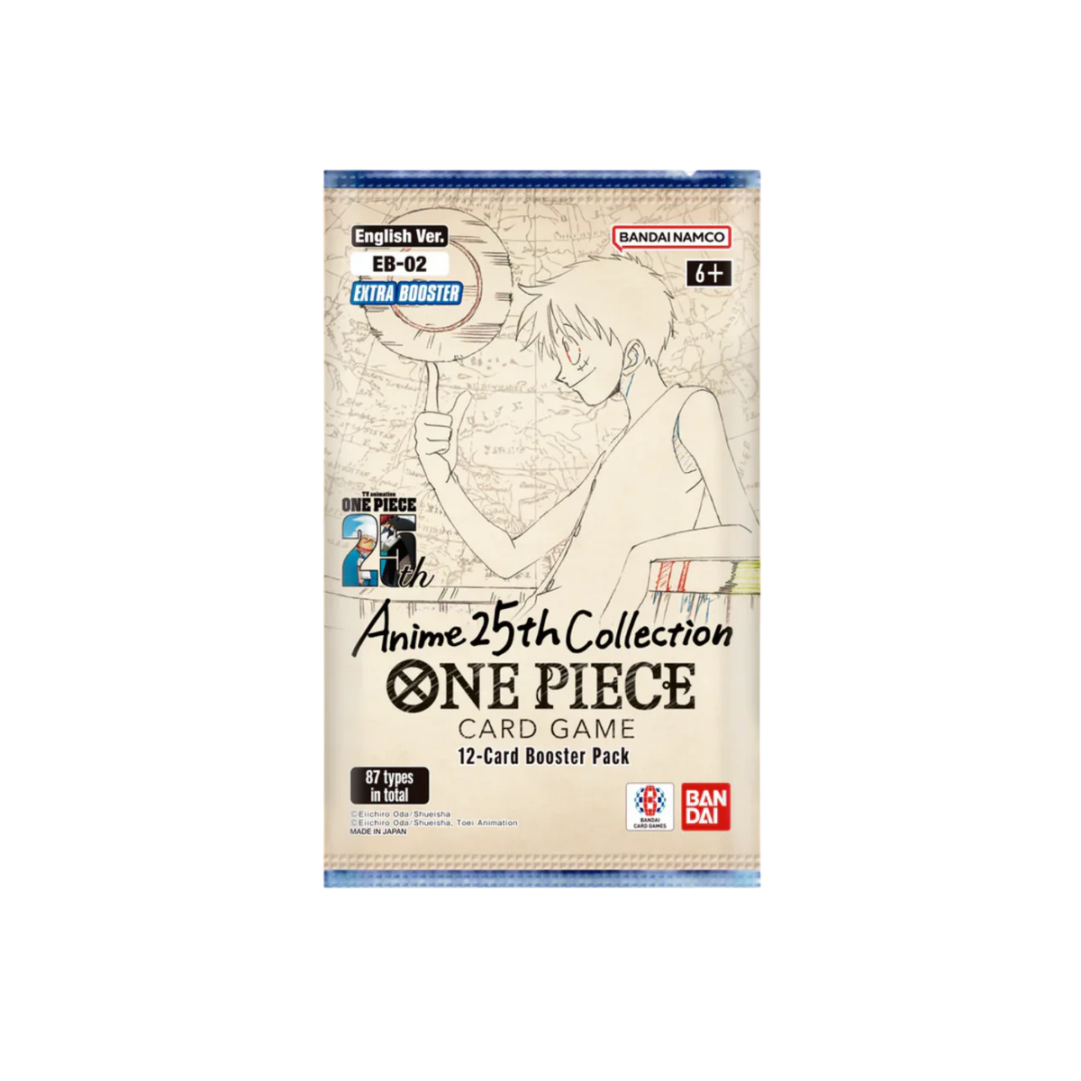 One Piece Card Game: Anime 25th Collection [EB-02] - Extra Booster Pack