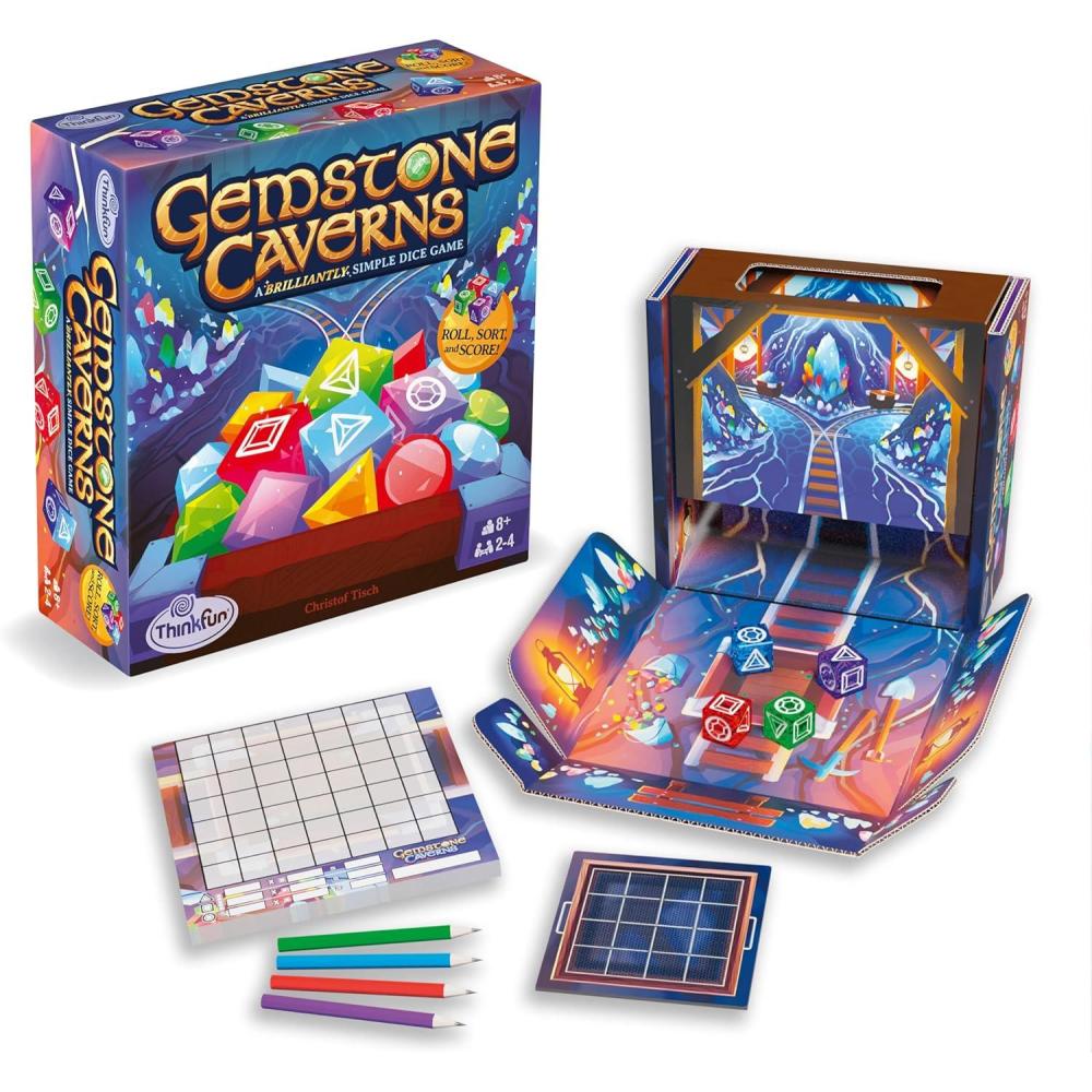 Gemstone Caverns - A Brilliantly Simple Dice Game [ThinkFun]