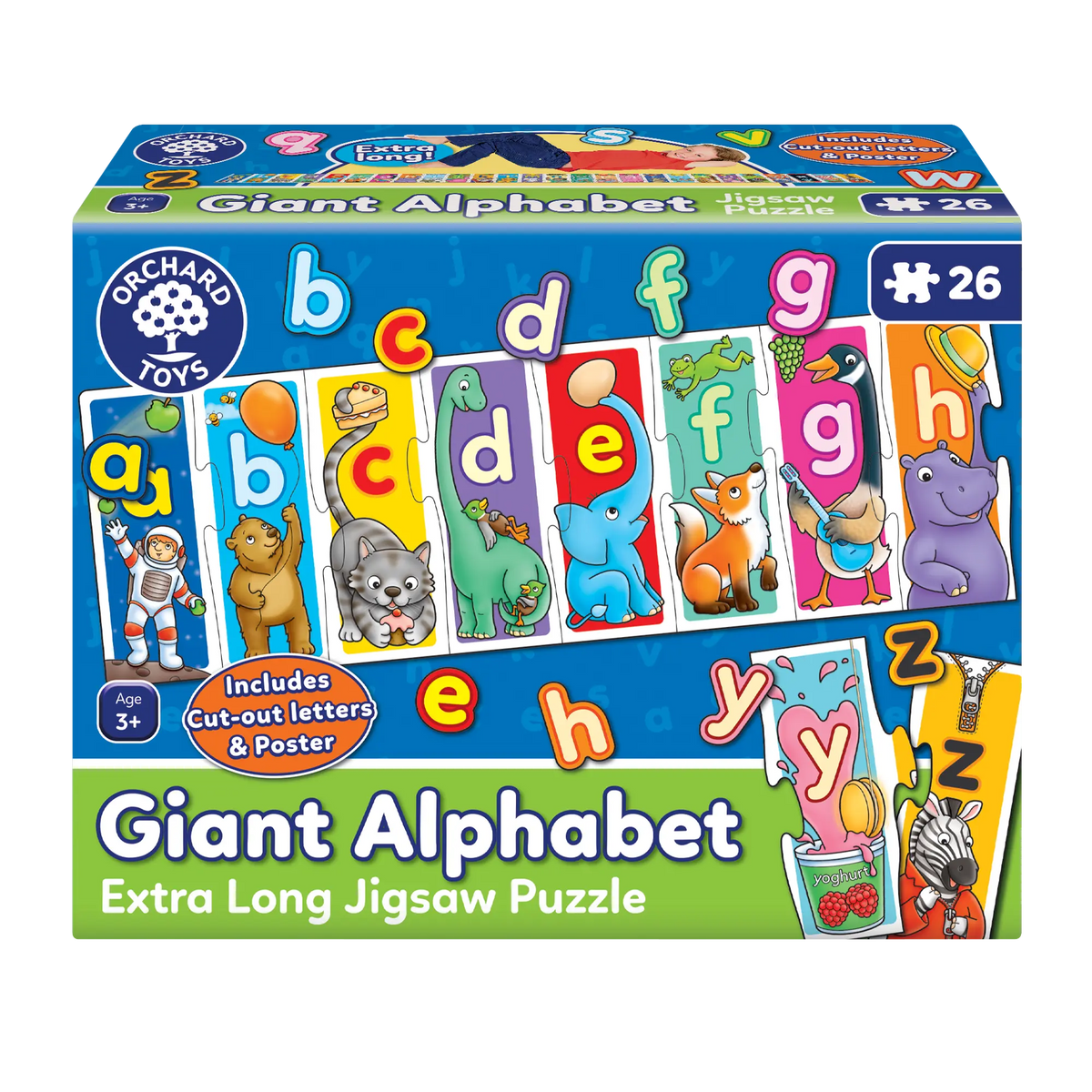 Giant Alphabet - Extra Long Jigsaw Puzzle (Orchard Toys)