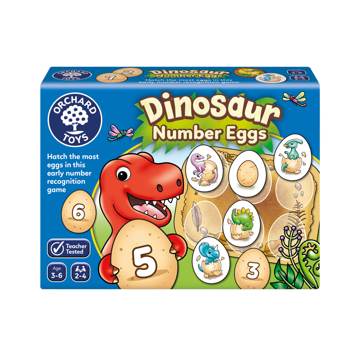 Dinosaur Number Eggs Game [Orchard Toys]