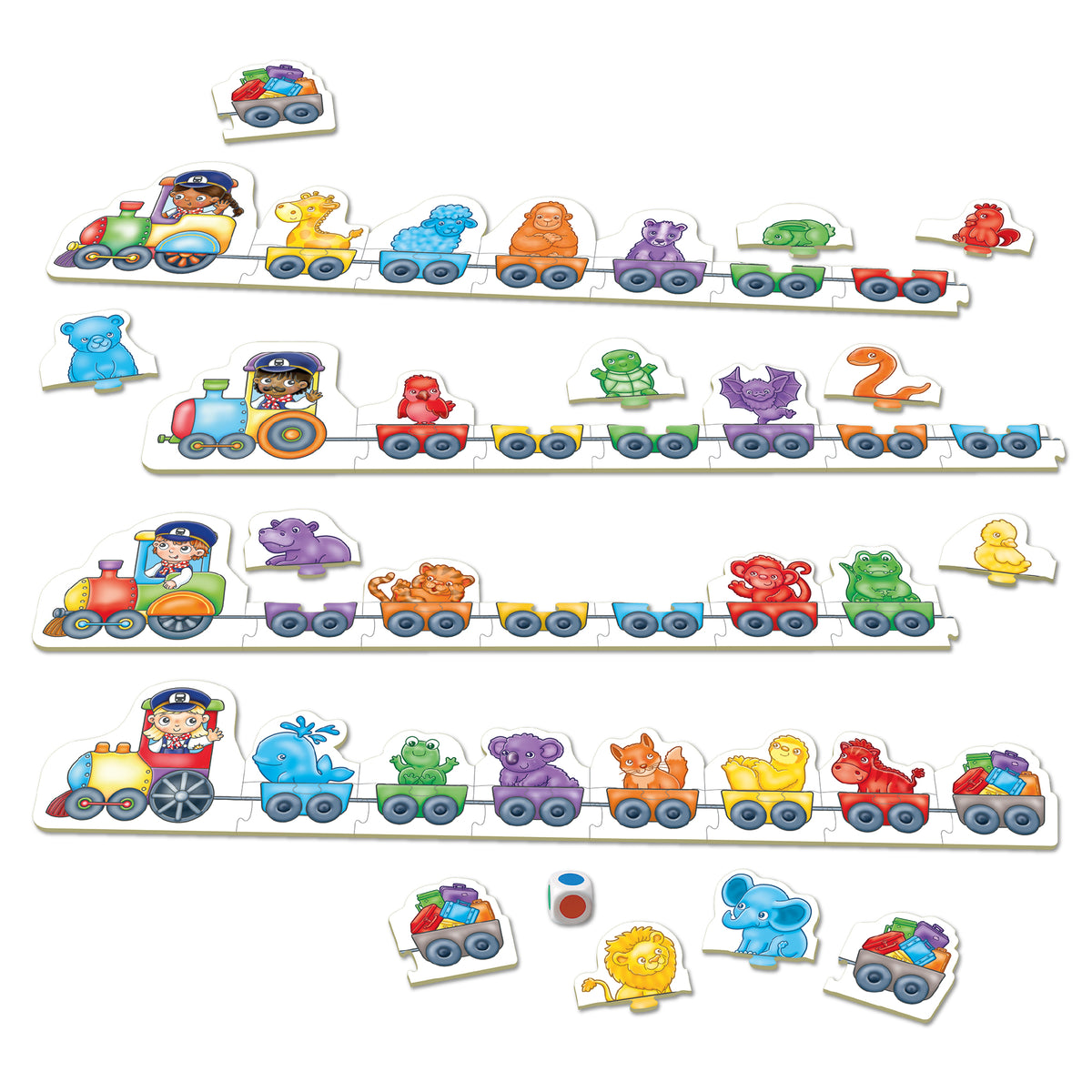 Colour Match Express Game [Orchard Toys]