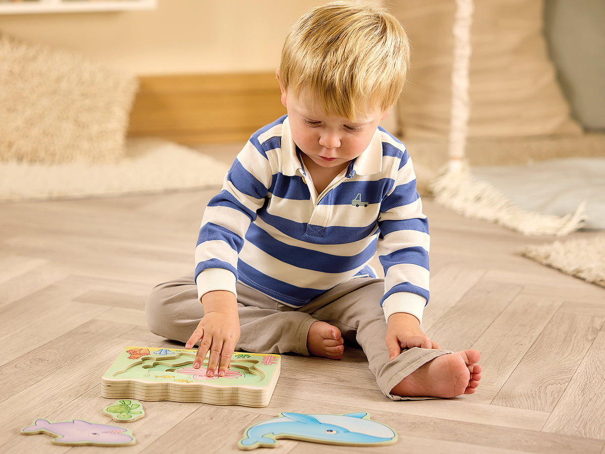 Under The Sea - Wooden Nesting Puzzle [Orchard Toys]