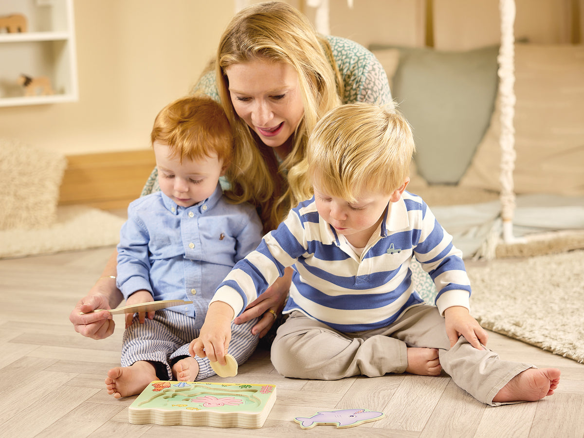 Under The Sea - Wooden Nesting Puzzle [Orchard Toys]