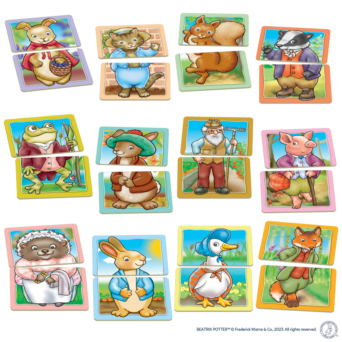 Peter Rabbit: Heads and Tails Game [Orchard Toys]