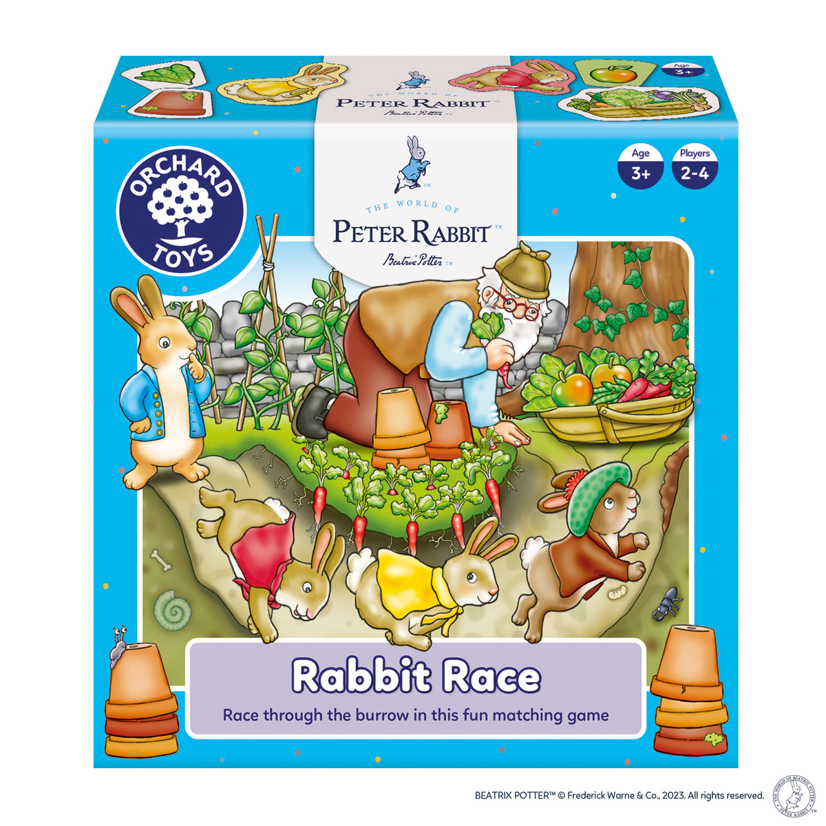 Peter Rabbit: Rabbit Race Game [Orchard Toys]