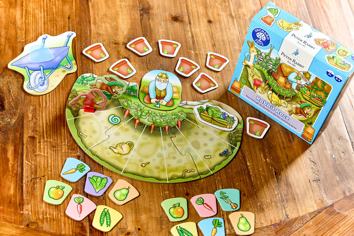 Peter Rabbit: Rabbit Race Game [Orchard Toys]