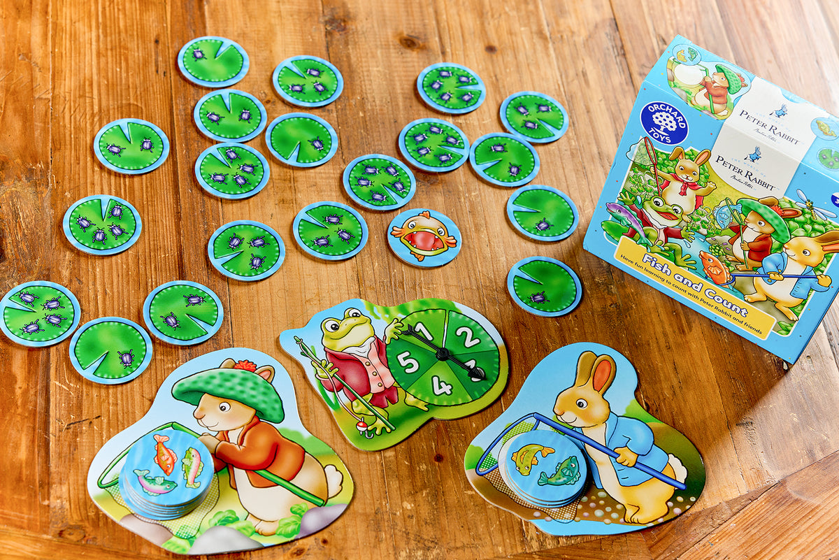 Peter Rabbit: Fish and Count Game [Orchard Toys]