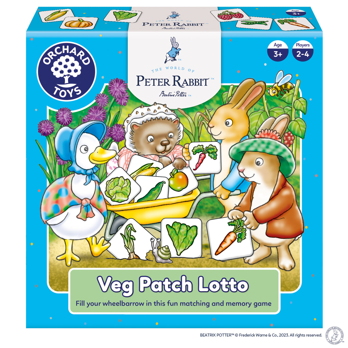 Peter Rabbit: Veg Patch Lotto Game [Orchard Toys]