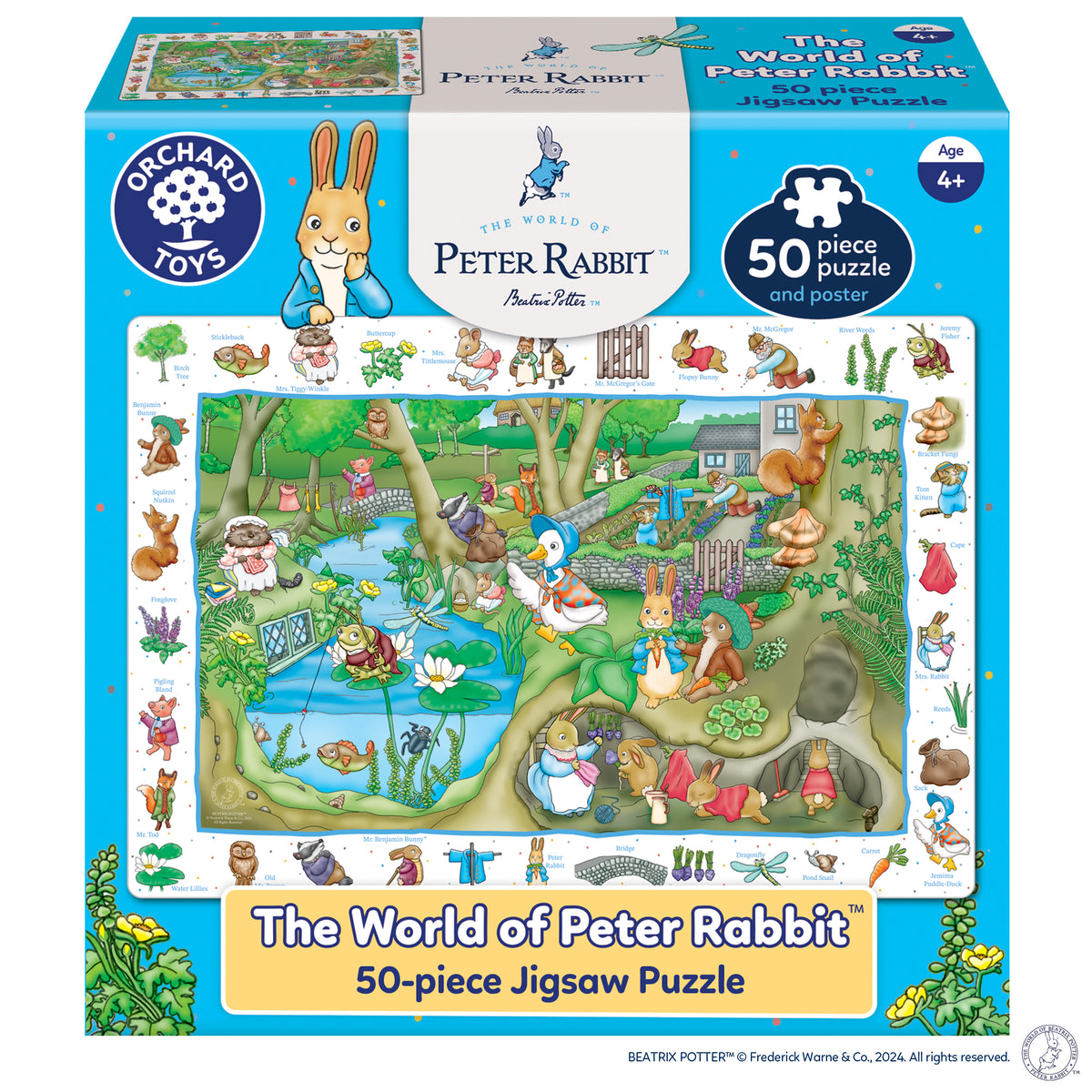 Peter Rabbit: The World of Peter Rabbit 50pc Jigsaw Puzzle [Orchard Toys]