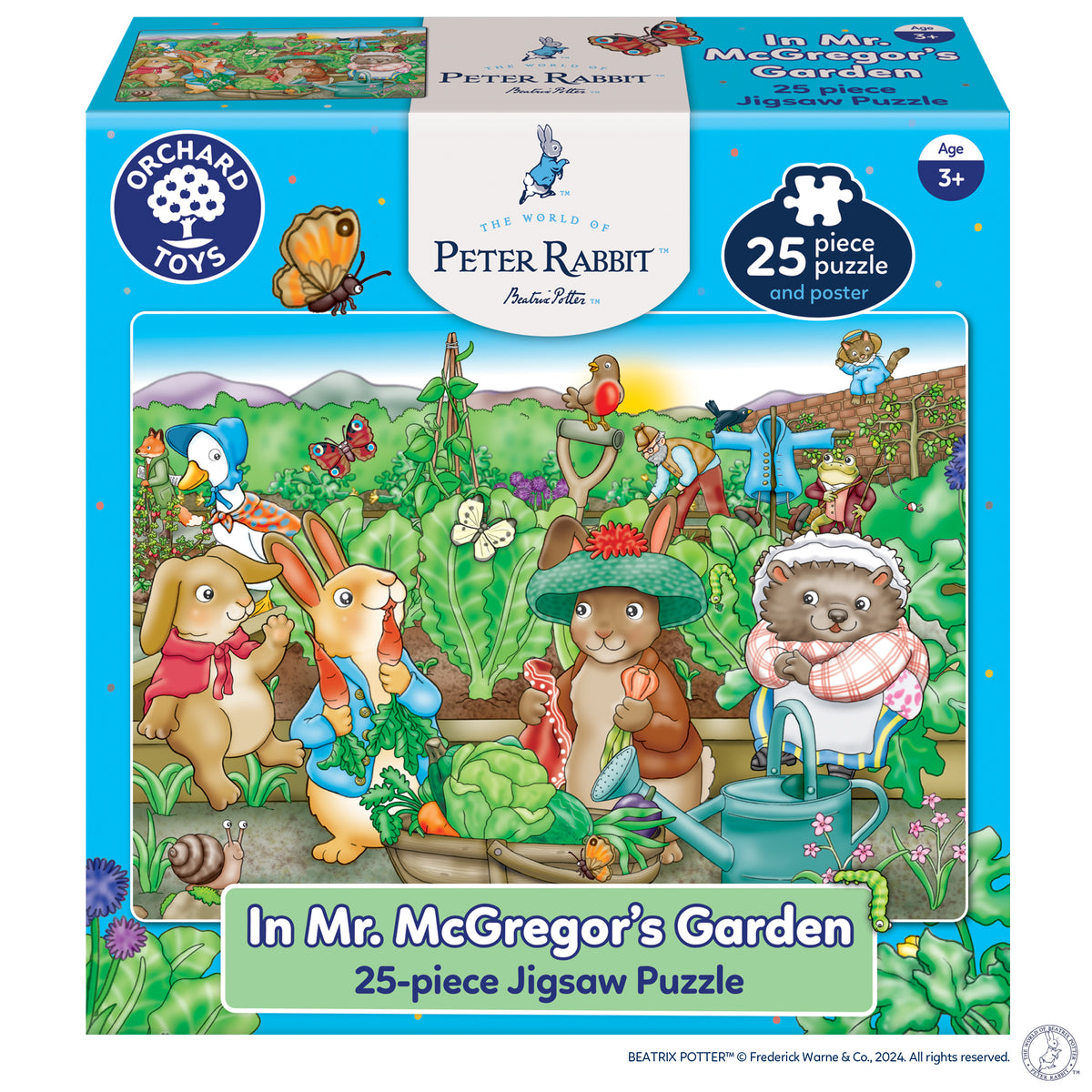Peter Rabbit: In Mr. McGregor's Garden 25pc Jigsaw Puzzle [Orchard Toys]