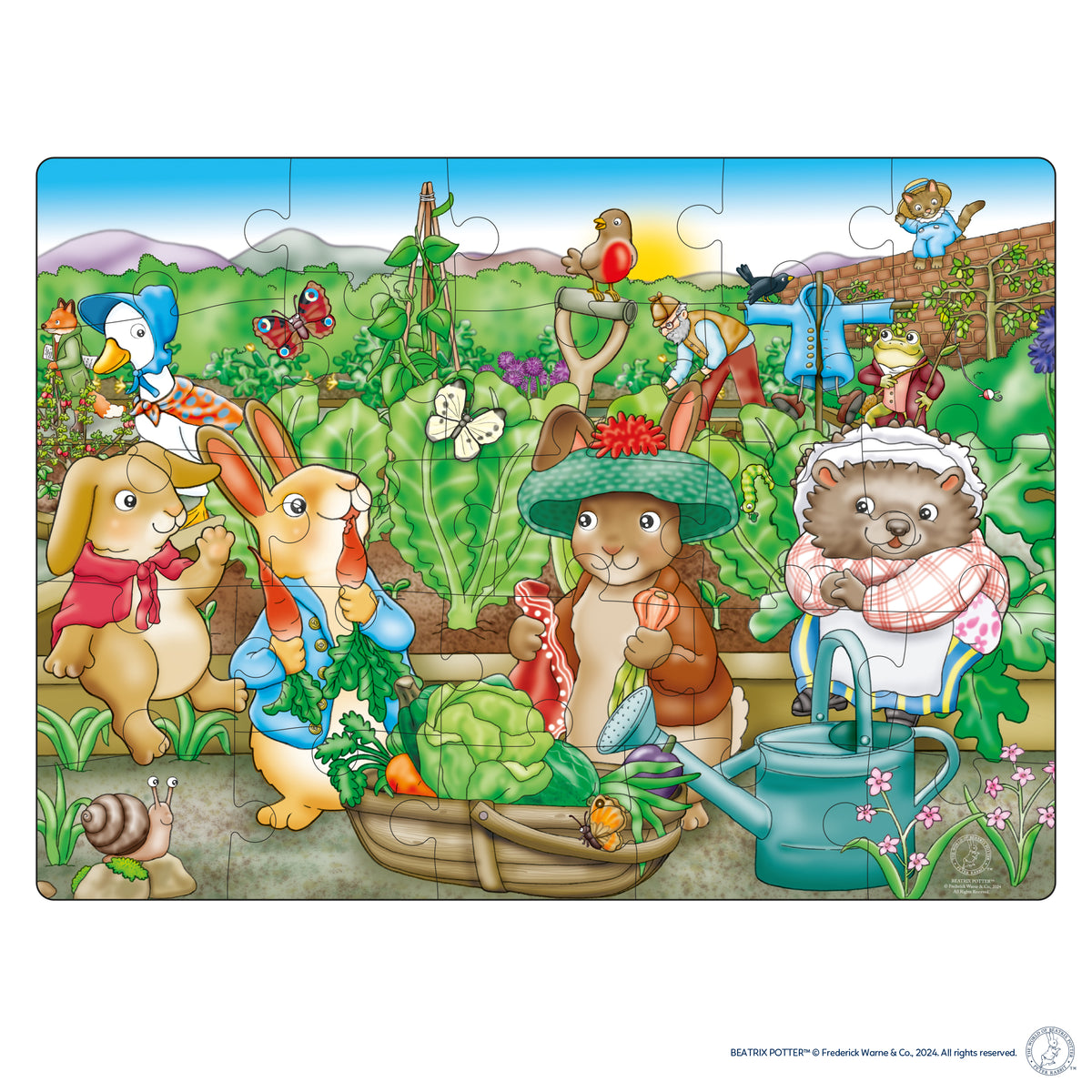 Peter Rabbit: In Mr. McGregor's Garden 25pc Jigsaw Puzzle [Orchard Toys]
